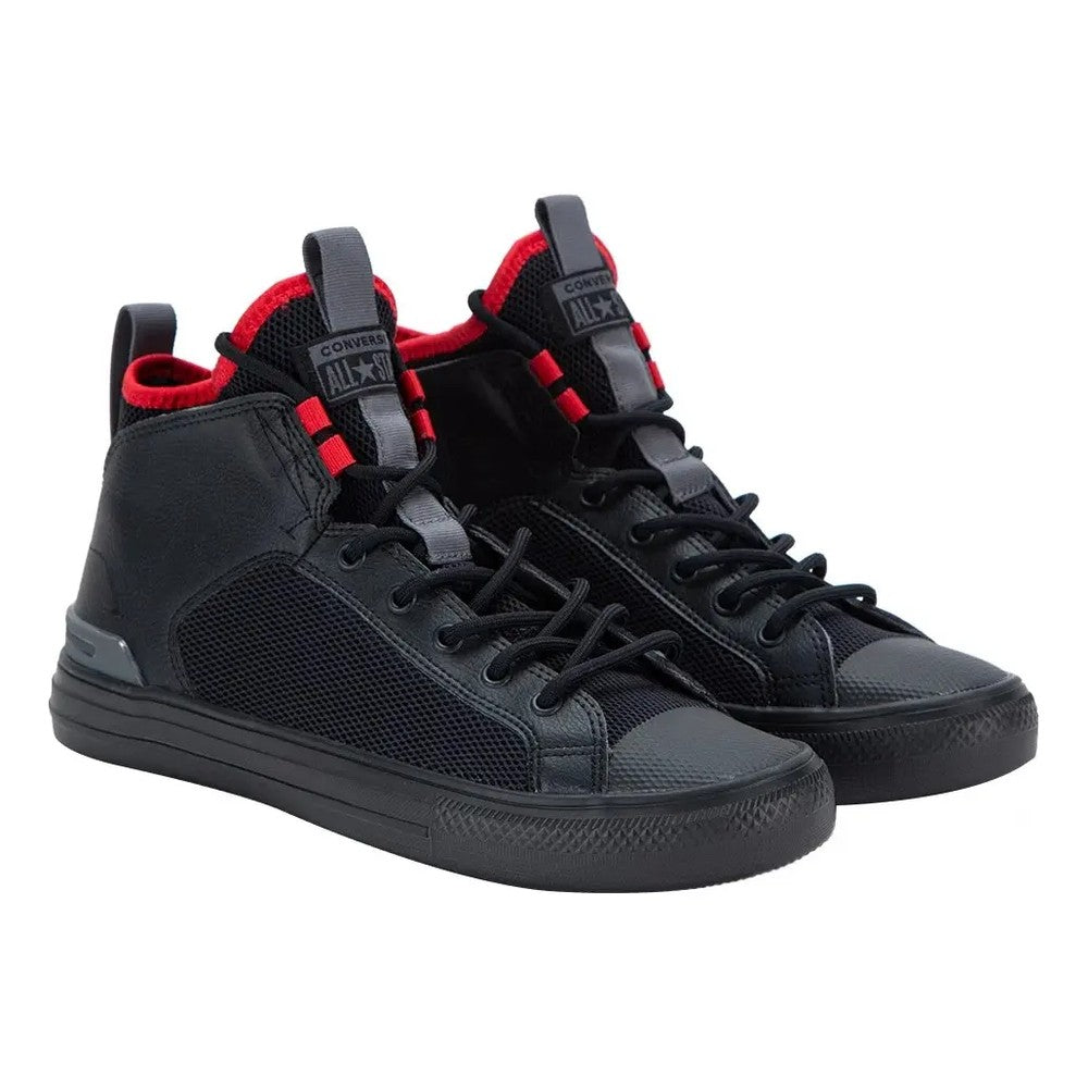 CTAS ULTRA MID BLACK/IRON GREY /RED