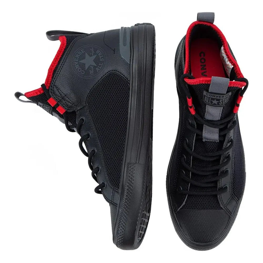 CTAS ULTRA MID BLACK/IRON GREY /RED