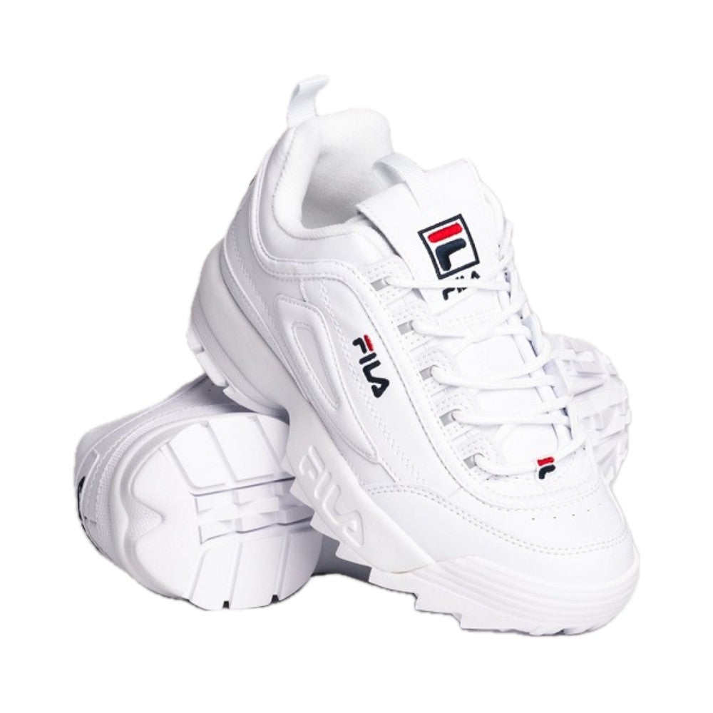 DISRUPTOR II FW02945111 WHITE/FILA NAVY/FILA RED